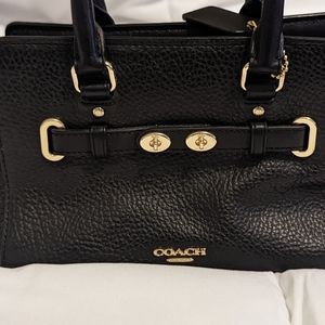 Coach Black Mini Swagger Handbag